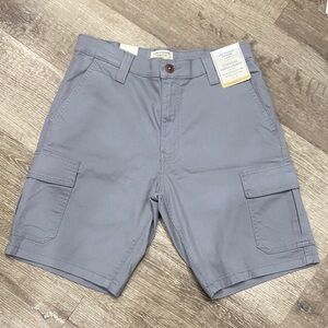 Signature by Levi Strauss Men's Cargo Shorts in Gray